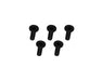 M3 x 10 AL7075 Flat Head Hex Socket - Machine (5 Pcs) Black