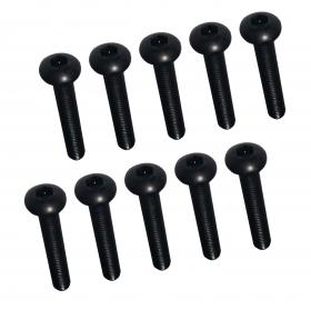 3Racing Steel M3 x 20 Button Head Hex Socket (10pcs)