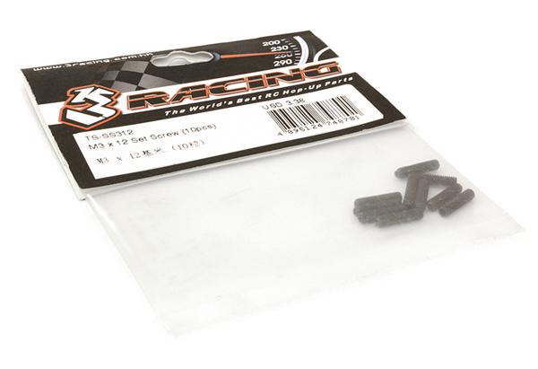 3Racing Steel M3 x 12 Set Screw (10pcs)